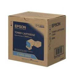 EPSON 0592 CYAN TONER CARTRIDGE