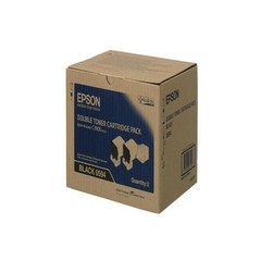 EPSON 0594 BLACK DOUBLE PACK TONER CARTRIDGE