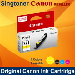 Canon CLI771XL Yellow Ink Tank, 10.8ml, 2k, Pixma MG5770 6870 7770