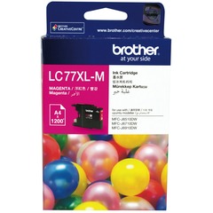 BROTHER LC77XL MAGENTA INK CARTRIDGE