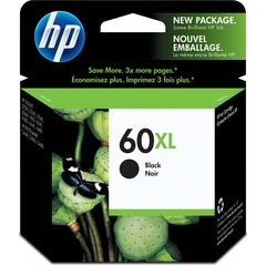 HP 60XL BLACK INK D2560 F4230