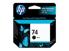 HP 74 BLACK INK CARTRIDGES