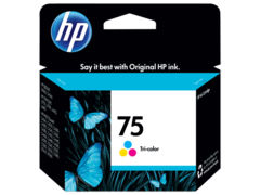 HP 75 COLOR INK CARTRIDGES