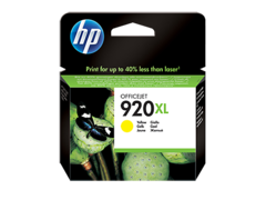 HP 920XL YELLOW INK CARTRIDGES