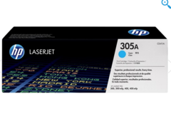HP CE411A 305A cyan toner LaserJet Pro 400 Color MFP M451
