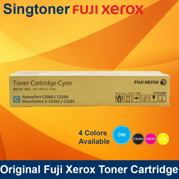 FX CT202489 MARBLE CYAN TONER DCV C2263/C2265 22K