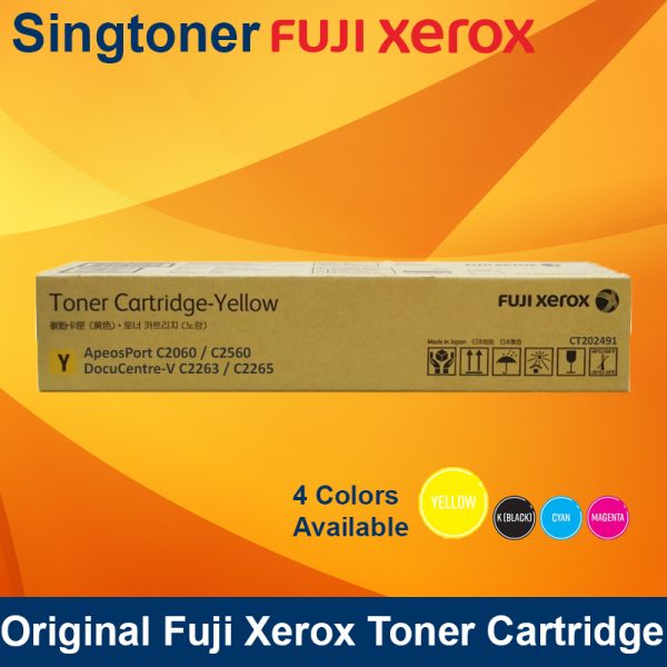 FX CT202491 MARBLE YELLOW TONER DCV C2263/C2265