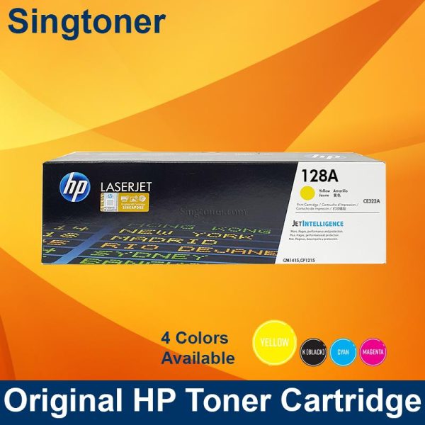HP CE322A 128A Yellow Toner CLJ CP1525