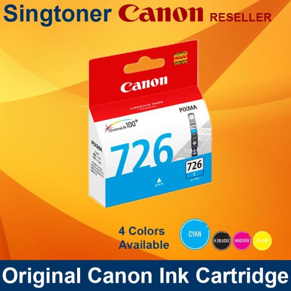 Canon CLI-726C Cyan Ink MG5170 MG5270 MG6170 MG8170