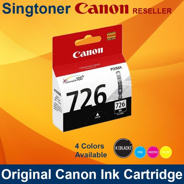 Canon CLI-726K Black Ink MG5170 MG5270 MG6170 MG8170