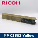 RICOH MPC3503 YELLOW TONER MPC3003