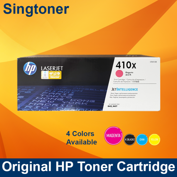 HP CF413X 410X High Yield MAGENTA LJ TONER CART