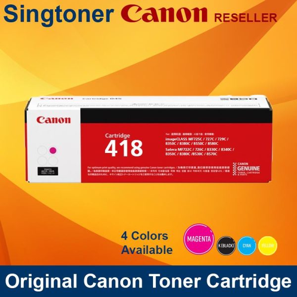 Canon CRG 418 MAGENTA Toner Cartridge