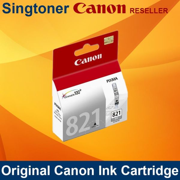 Canon CLI-821GY Grey Ink Tank, 9ml, Pixma Mp545 628 638 988