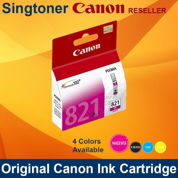 Canon CLI-821M Magenta Ink Tank, 9ml, Pixma Mp545 628 638 988