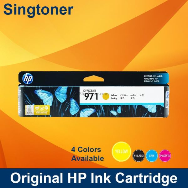 HP 971 Yellow ink cartridge HP Officejet Pro X451dw X476dw
