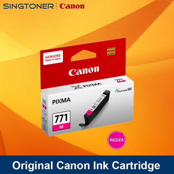 Canon CLI771 Magenta Ink Tank, 6.5ml, Pixma MG5770 6870 7770