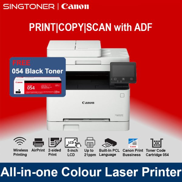 Canon MF643cdw All-In-One multi-function color printer