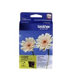 BROTHER LC39 YELLOW INK CARTRIDGE