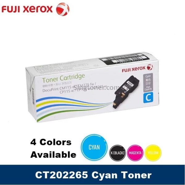 Fuji Xerox CT202265 Cyan Toner
