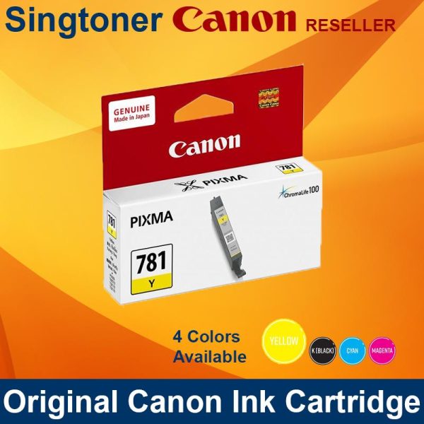 Canon CLI-781 Yellow Ink PIXMA TR8570 TS8170 TS9170