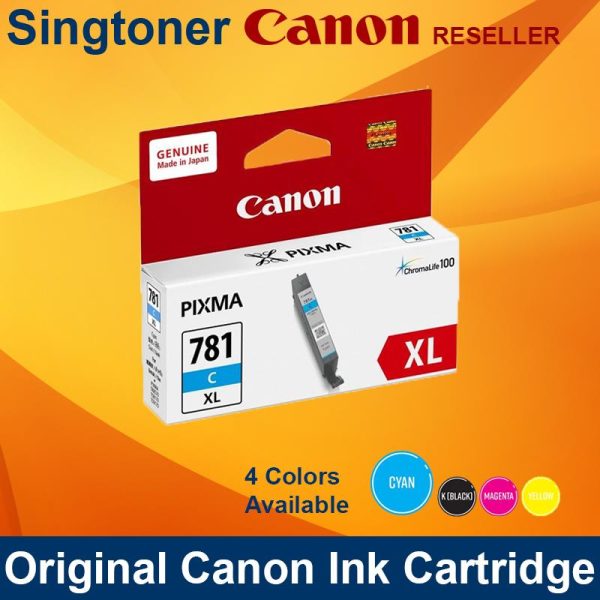 Canon CLI-781XL Cyan Ink PIXMA TR8570 TS8170 TS9170