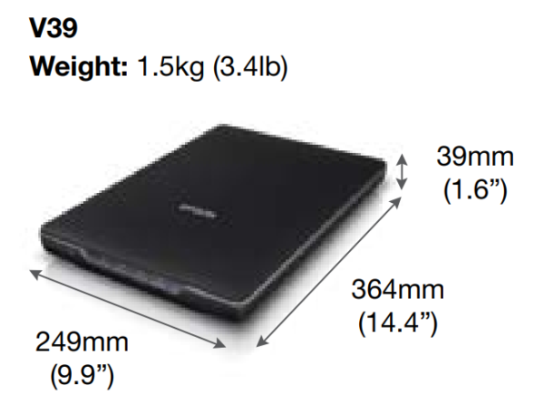 [Local Warranty] Epson Perfection V39 Flatbed Scanner Photo Scanner