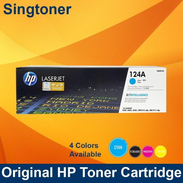 HP Q6001A 124A Cyan toner LJ1600/CM1015MFP