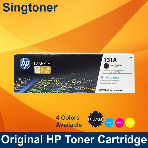 HP CF210A 131A BLACK LJ TONER CART