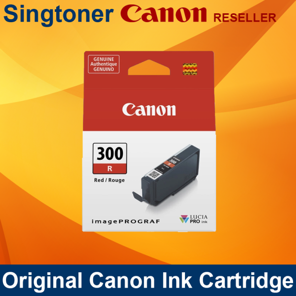 Canon PFI-300R Red ink imagePROGRAF PRO-300 A3+