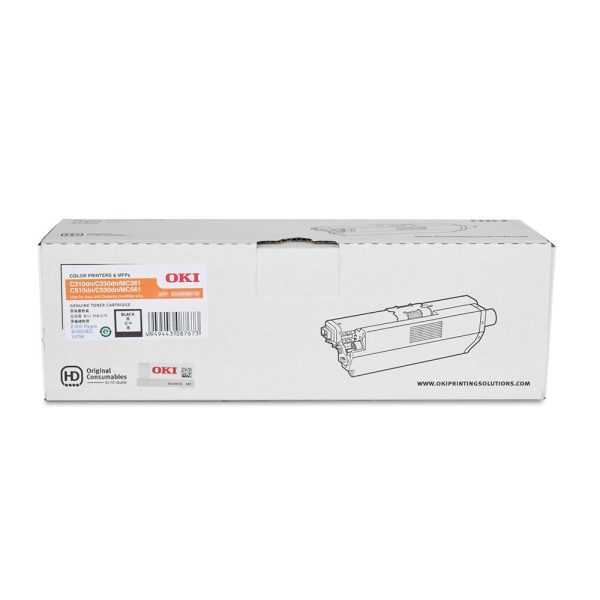 [Original] OKI 44469818  44469757 44469756 44469755 Black Cyan Magenta Yellow Toner Cartridge for  C310DN C510DN MC361DN MC362DN