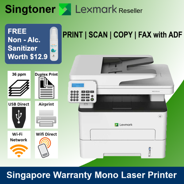 Lexmark MB2236adw AIO Mono laser printer 18M0431 MY