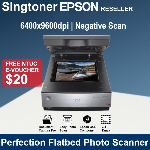 Epson Perfection V850 Pro Flatbed Photo Scanner B11B224504