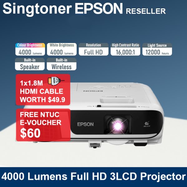 Epson EB-FH52 Full HD Wireless Projector