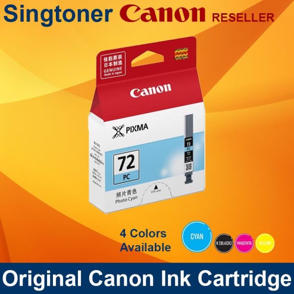 Canon PGI72 Photo Cyan Ink PIXMA PRO-10