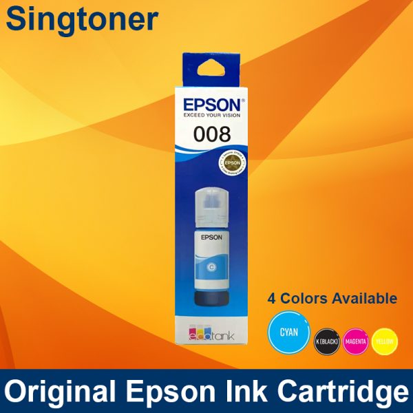 EPSON 008 Black C13T06G100 Ink 127ml L15150 L15160