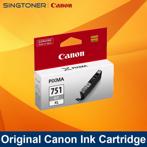 Canon CLI751XL Grey Ink Tank, 11ml, Pixma MG5470 6370 IP7270