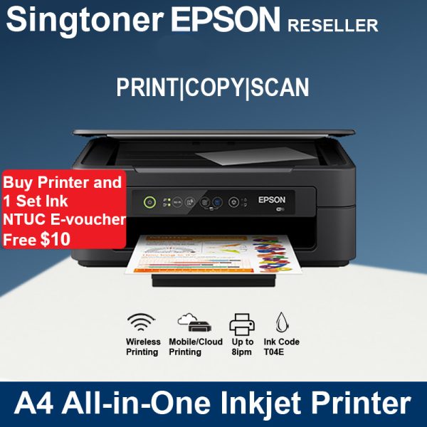 Epson Expression Home XP-2101 Injek All-in-One Wireless Printer C11CH02502