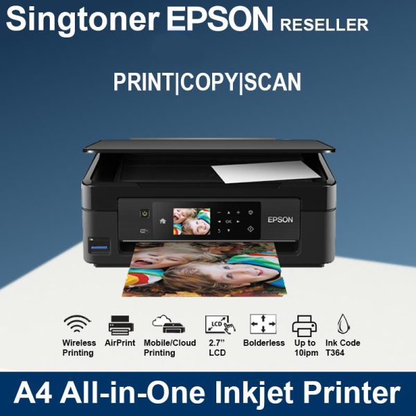 Epson Expresion XP-442 3-in-1 Printer C11CF30502