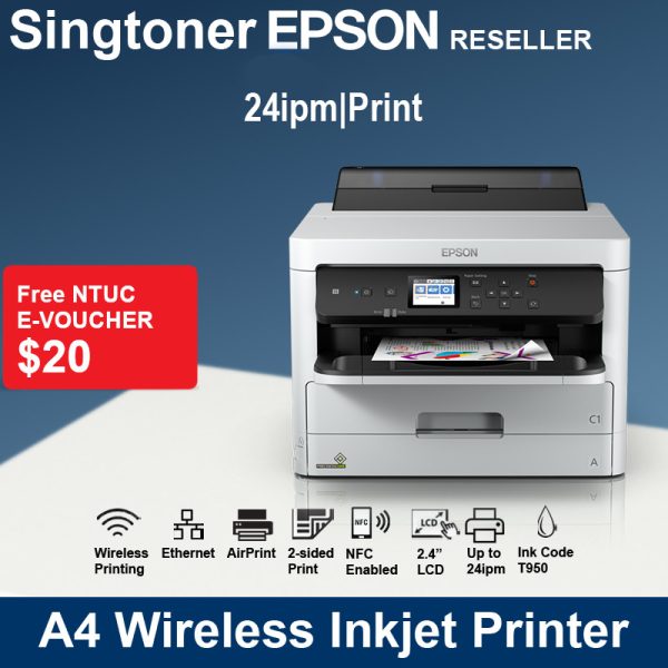 EPSON WORKFORCE WF-C5290 PRINTER C11CG05502