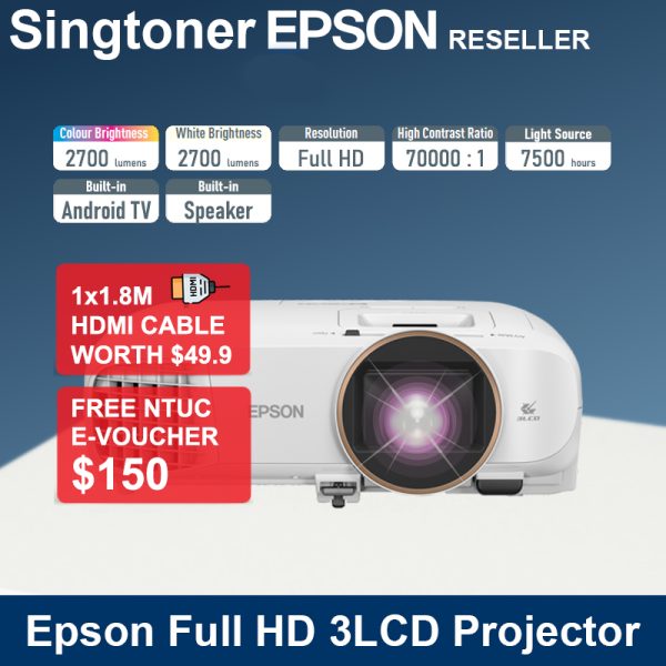 EPSON EH-TW5820 Full HD 1080p projector V11HA11052