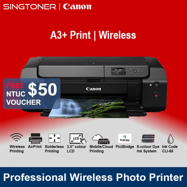 Canon PIXMA PRO-200 Professional Photo Printer with Panorama Size Printing Capability