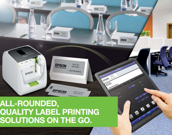 [Local Warranty] Epson LabelWorks LW-1000P Wi-Fi PC-Connectable Label Printer Printer lw1000p lw 1000p lw1000