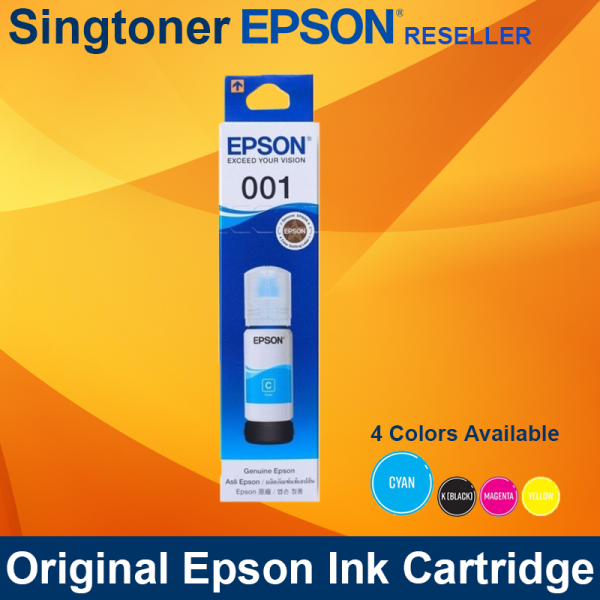 EPSON 001 Cyan T03Y200 Ink 70ml L4150 L4160 L6190