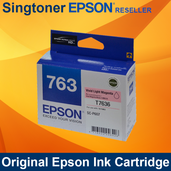 Epson T763600 Vivid Light Magenta ink for SureColor SC-P607