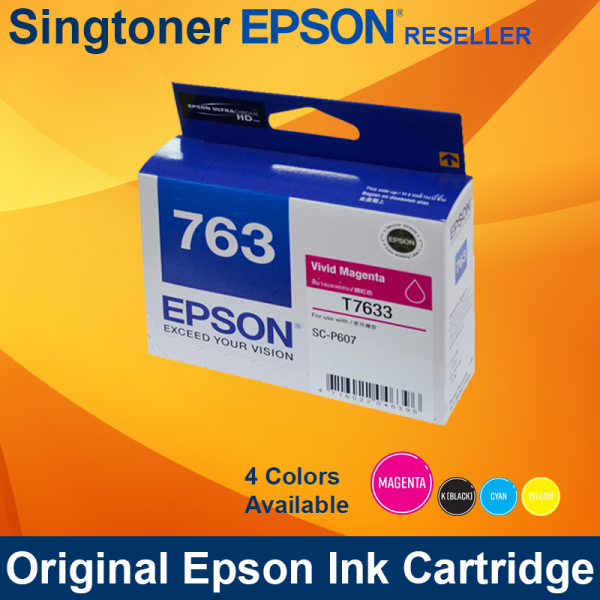 Epson T763300 Vivid Magenta ink for SureColor SC-P607