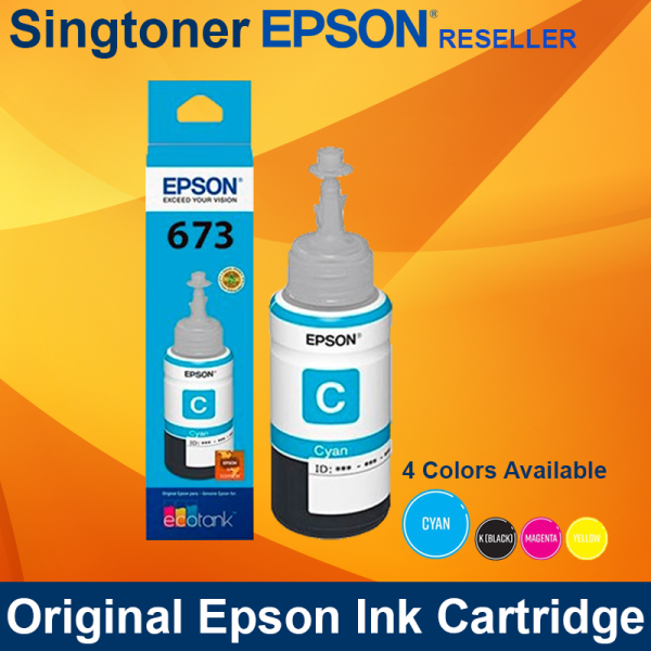 EPSON T673200 CYAN INK BOTTLE FOR L800 T6732