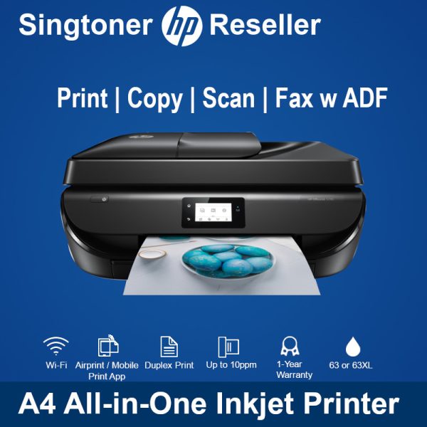 HP OfficeJet 5220 All-in-One Printer Z4B27A - Singtoner - One Stop ...