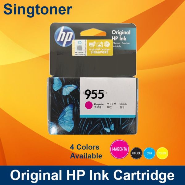 HP 955 MAGENTA INK CARTRIDGE – L0S54AA