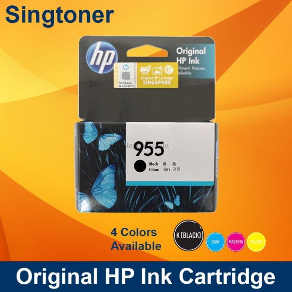 HP 955 BLACK INK CARTRIDGE – L0S60AA